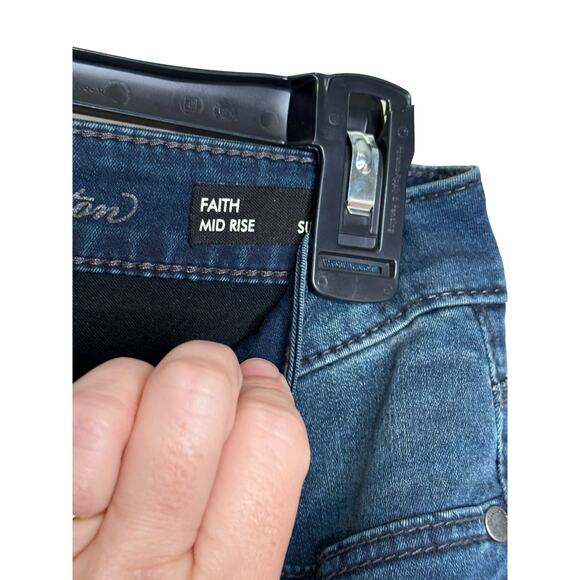 Buffalo Women's Jeans David Bitton Faith Mid-Rise Stretch‎ Super Skinny Denim 28 - Picture 6 of 11